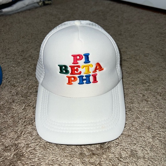 Pi Beta Phi Multicolor Trucker Hat - Picture 1 of 2